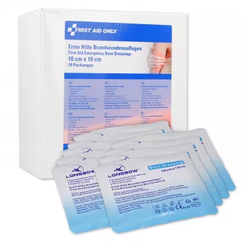 First Aid Only medicazione per ustioni P-91400 00 trasparente 10 pz.