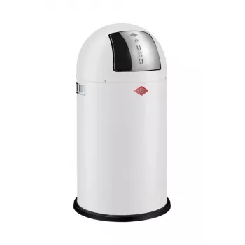 WESCO Pushboy 50L cestino bianco opaco