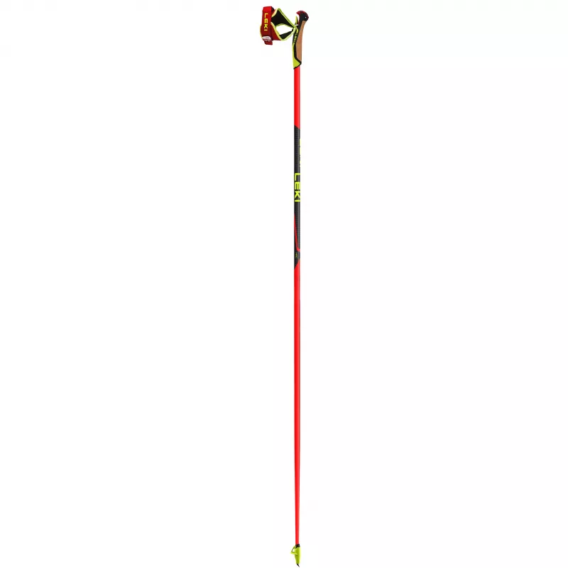 LEKI KIJE SR HRC Marathon 170 bastoncini da sci nordico – carbonio, Trigger Shark 2.0, 170 cm