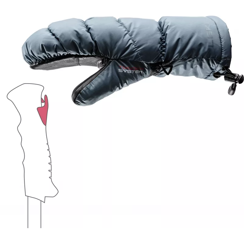 LEKI Glace 3D Women Mitt Muffole da sci blu taglia 7.5