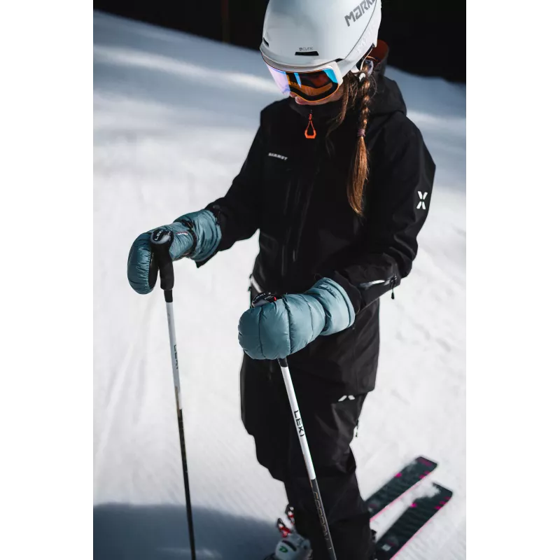LEKI Glace 3D Women Mitt Muffole da sci blu taglia 7.5