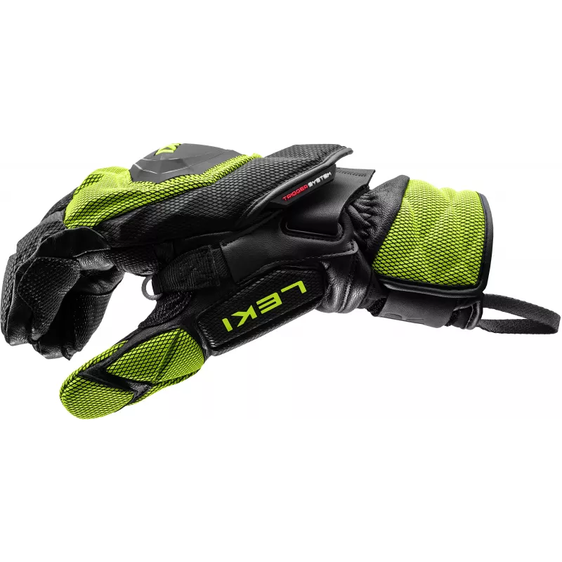 LEKI WCR Venom GS 3D Lobster Guanti da sci racing 8.5 nero/ice lemon