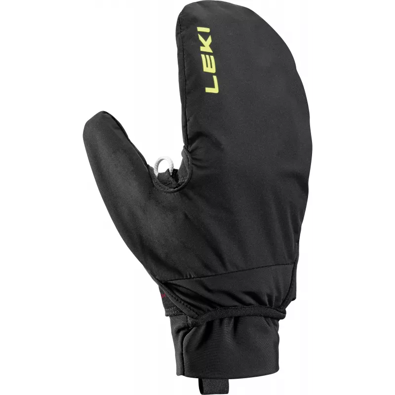 LEKI Ultratrail Storm TR Guanti da trail running nero/giallo/viola taglia 9.0 (L)