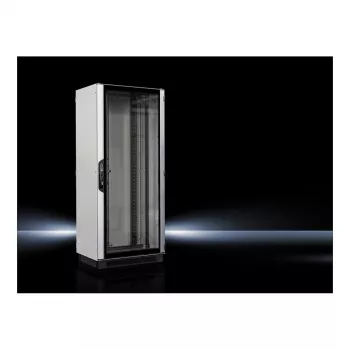 Rittal VX IT Armadio di rete, 24U 19 pollici, Argento RAL 7035/RAL 9005