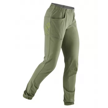 EDELRID Donna pantaloni arrampicata Radar Pants II Algae Green