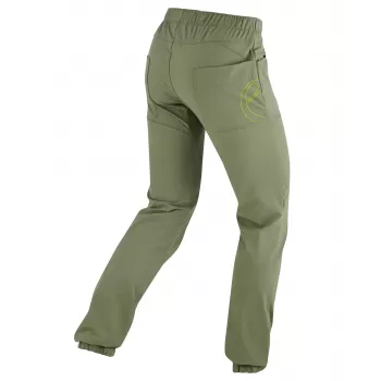EDELRID Donna pantaloni arrampicata Radar Pants II Algae Green