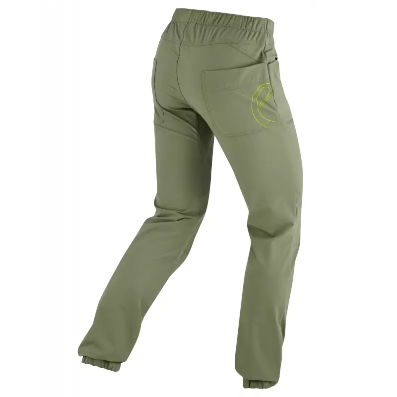 EDELRID Donna pantaloni arrampicata Radar Pants II Algae Green