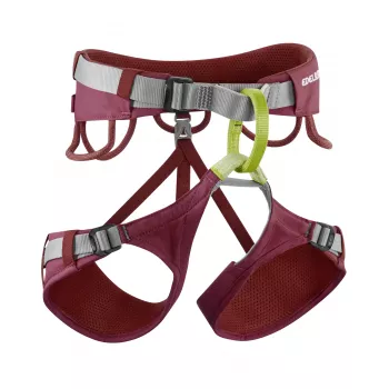 EDELRID Jayne IV imbracatura da arrampicata - rosso rabarbaro - XL - donna