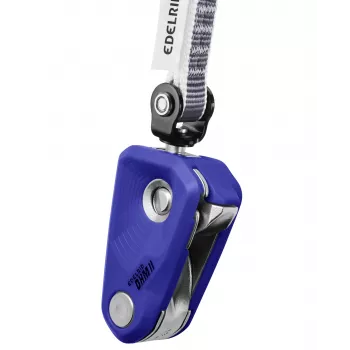 Edelrid Ohm II assicuratore con freno assistito - blu