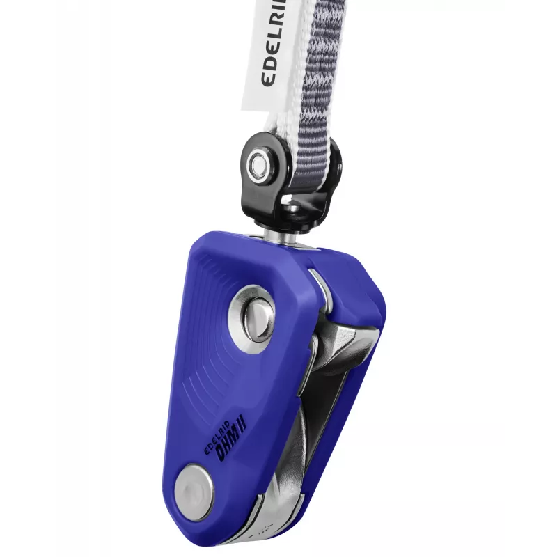 Edelrid Ohm II dispositivo di frenata assistita - blu