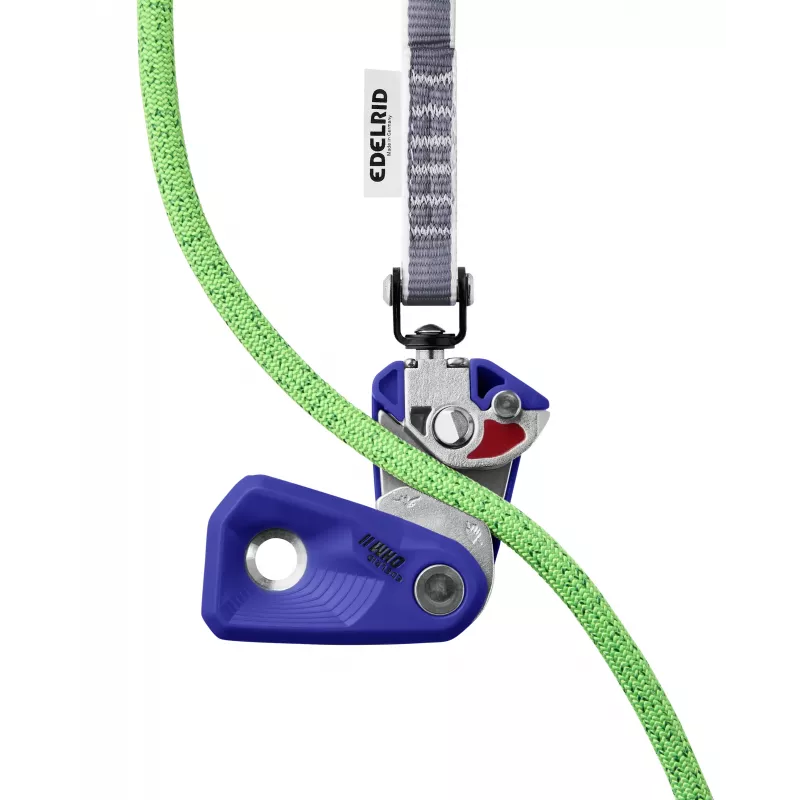Edelrid Ohm II dispositivo di frenata assistita - blu