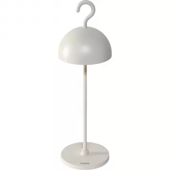Sompex HOOK Lampada da tavolo, bianco