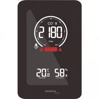 TECHNO LINE WL1030 stazione meteo monitor qualità dell'aria CO2 temperatura umidità