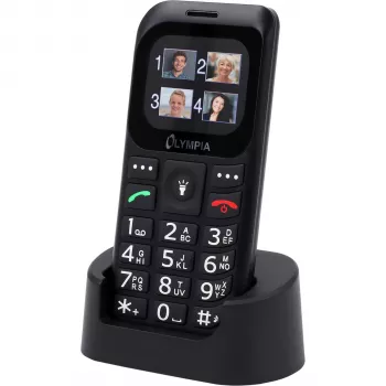 OLYMPIA Bella Plus macchina da scrivere manuale - macchina da scrivere QWERTY portatile con valigetta integrata, nero