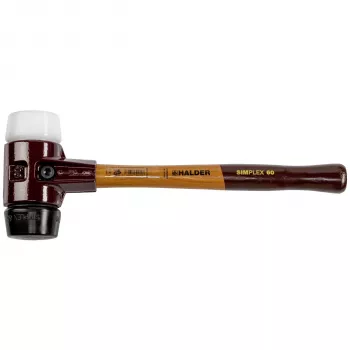 HALDER SIMPLEX Martello a testa morbida 60 mm gomma composita/plastica TE SIMPL