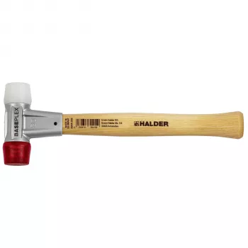 Halder BASEPLEX Martello a testa morbida 30 mm nylon acetato di cellulosa