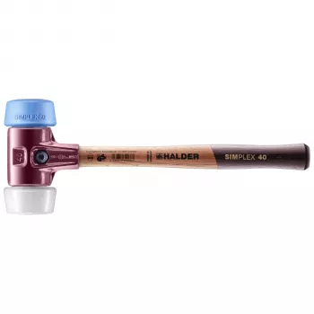 HALDER SIMPLEX Martello a testa morbida 50 mm TPE-soft / superplastica