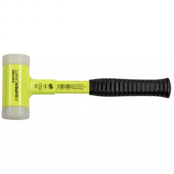 Halder SUPERCRAFT Mazza a testa morbida GG 50, giallo, manico infrangibile