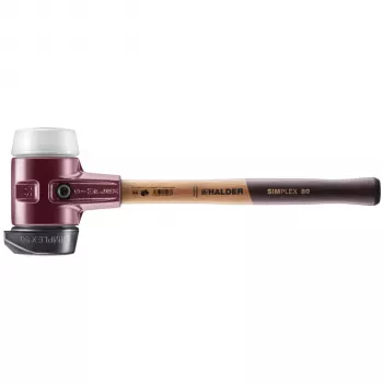 HALDER SIMPLEX Martello a testa morbida 80 mm gomma / superplastica