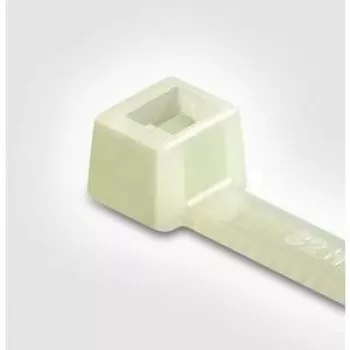 HellermannTyton T25L Fascetta per cavi, poliammide 6.6, naturale, 240 x 2,8 mm, confezione da 100 (111-02519)