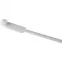 HellermannTyton 111-85019 Serie T Fascette per cavi, poliammide 6.6, trasparente, lunghezza 203 mm, larghezza 4,6 mm, spessore 1,2 mm, confezione da 100 pz.