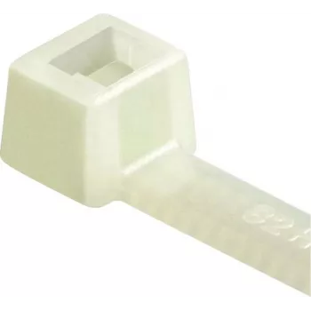 HellermannTyton T30LL-PA66-NA-C1 Fascetta per cavi, dentatura interna, serie T, 290 mm x 3,5 mm, trasparente, 100 pz.