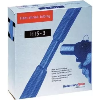 HellermannTyton HIS-3-24/8-PO-X-BK Guaina termorestringente 3:1, 3 m, nero