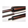 HellermannTyton Guaina termorestringente in poliolefina, reticolata a irraggiamento, 12/3 mm, nero, 1 m (TREDUX-MA47-12/3 PO-X BK 6)