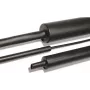 HellermannTyton 323-50750 Guaina termorestringente con adesivo, nero, 75 mm (fornito), 22 mm (ristretto), rapporto di restringimento 4:1, lunghezza 1 m