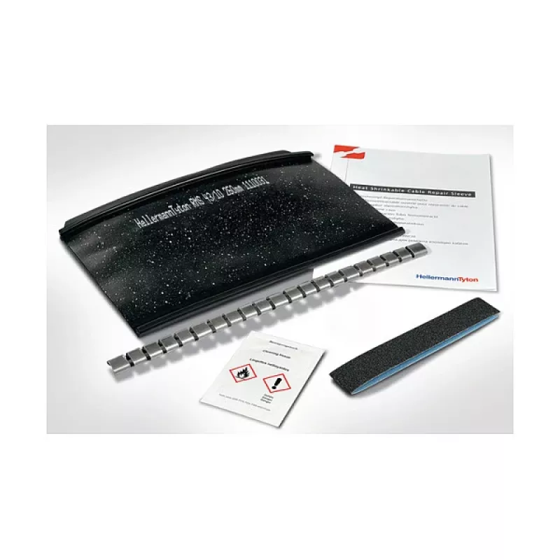 HellermannTyton 450-20001 Guaina termorestringente - nero - 50 cm - 43 mm - 10 mm - 1 pz.