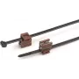 HellermannTyton T50ROSEC4B Fascetta per cavi con clip per bordi, 156-01153