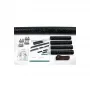 HellermannTyton LVK-C-5x6-25-PO-X-BK Kit giunzione diritta termorestringente con connettori a vite 380-04015, nero