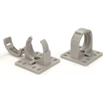 HellermannTyton IWS supporto per tubo corrugato CTCC-IWS29-MB43-PA66/6HIRHS-GY 20