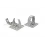 HellermannTyton IWS supporto per tubo corrugato CTCC-IWS50-MB65-PA66/6HIRHS-GY 20
