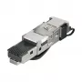 Weidmüller 1963600000 HDC HE inserto per connettore heavy-duty, maschio, 10 poli, crimpatura, oro su nichel, IP20, da -40 a 125 °C, 10 pezzi