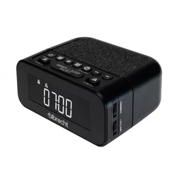 Albrecht DR 451 Radio sveglia DAB+/FM, nero
