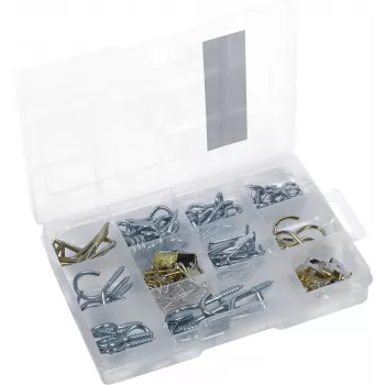 Conmetall Meister assortimento di ganci e occhielli 242 pezzi