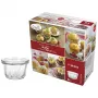 WECK vaso a bordo tondo muffin 165ml set da 6
