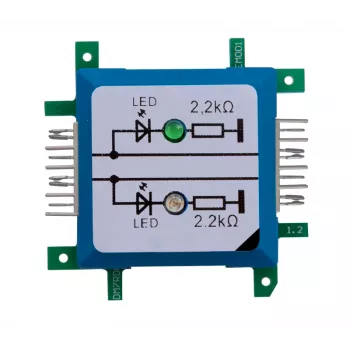 ALLNET Brick'R'knowledge modulo LED blu/verde - 125694