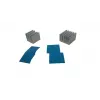 ALLNET set di dissipatori in alluminio 2 pezzi con colla termoconduttiva universale per Raspberry Pi FriendlyElec