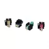 Synergy 21 S215479 Supporto modulo Keystone per accoppiatori in fibra LC, nero
