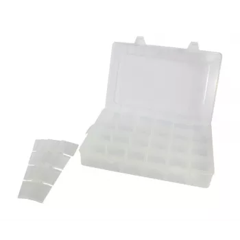 ALLNET BrickRknowledge Box Large - scatola di conservazione trasparente per mattoncini LEGO