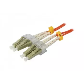 SYNERGY21 cavo patch in fibra ottica 10 m OM2 LC duplex arancione
