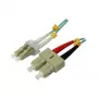 SYNERGY21 S216761 cavo patch in fibra ottica 15 m OM3 LC-SC duplex turchese
