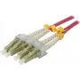 SYNERGY21 cavo patch in fibra ottica 15 m LSZH OM4 LC duplex viola (S216770)