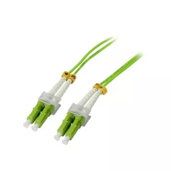 SYNERGY21 cavo patch in fibra ottica 15 m OM5 LC-LC duplex verde