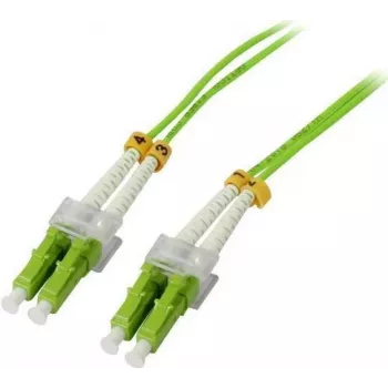 SYNERGY21 cavo patch in fibra ottica 30m LC-LC OM5 50/125µm 2mm verde lime