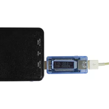 ALLNET USB OLED Power Meter/Voltmeter ALL-USB-PM2 - Digital/Data - Alimentatore (ALL-USB-PM2-OLED)