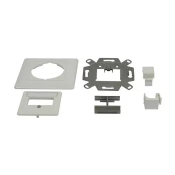 Synergy 21 supporto modulo Keystone scatola da incasso per 2x modulo TP bianco puro 180°