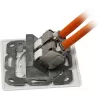 Synergy 21 supporto modulo Keystone scatola da incasso per 2x modulo TP, bianco puro, compatibile design UAE (S216359)